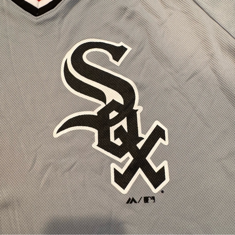 VINTAGE RARE MAJESTIC CHICAGO WHITE SOX JERSEY IN SIZE 2XL - Picture 3 of 6